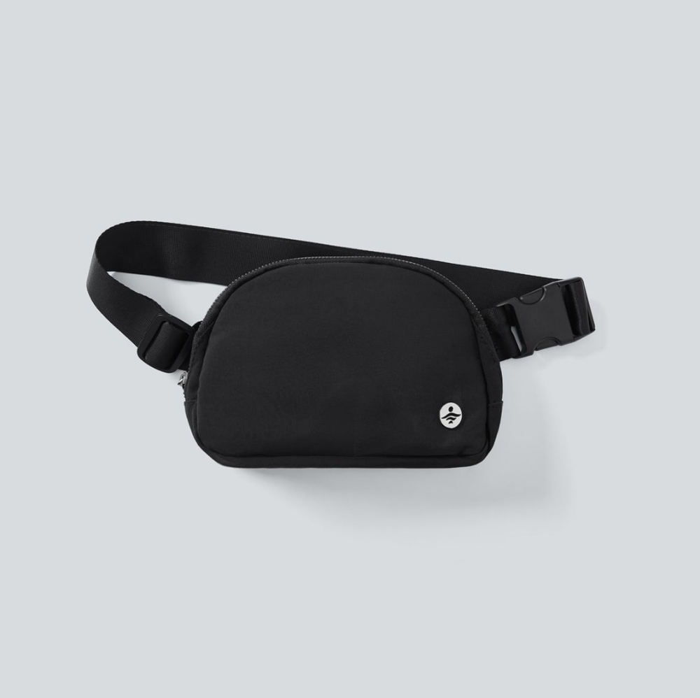 Halara Logo Casual Waist Bag - Black - Picture 2 of 6